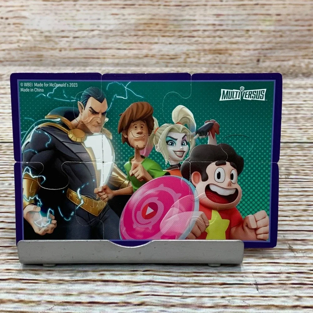McDonald's‎ Multiversus Puzzle Slider Tin 2023 Bugs Batman Iron Giant
